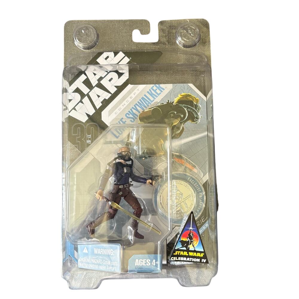Star Wars Ralph McQuarrie Concept Luke Skywalker Action Figure Celebration IV